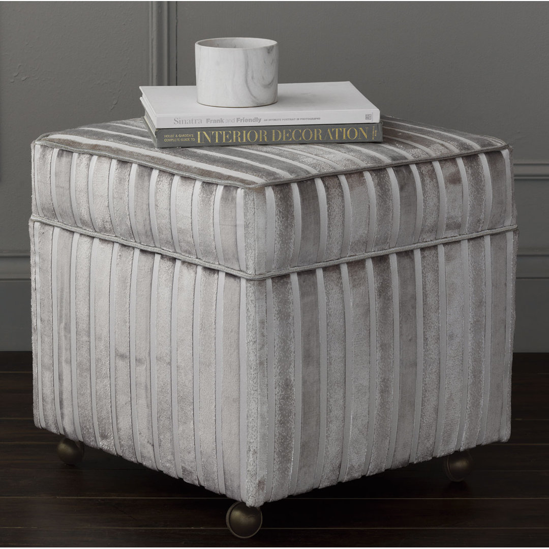Vionnet Velvet Ottoman Eastern Accents