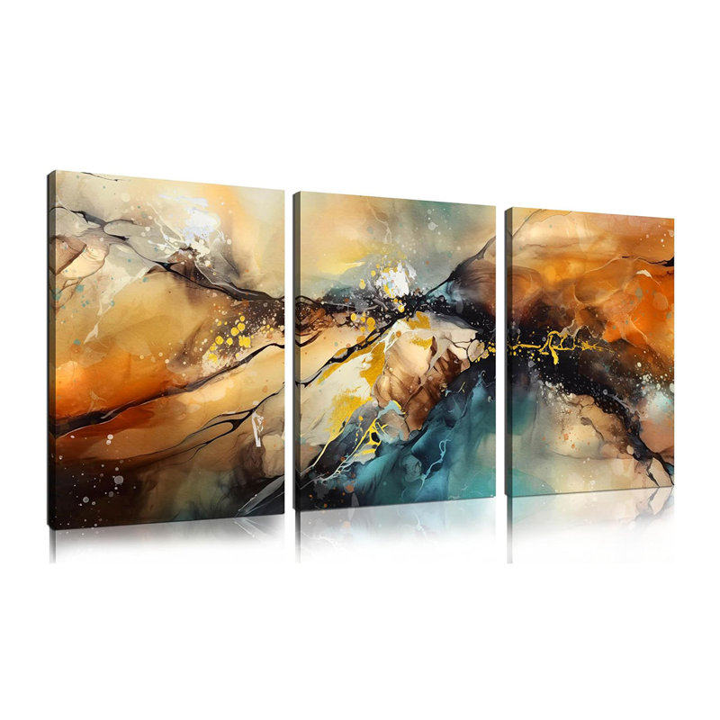 3 Piece Wrapped Canvas Print