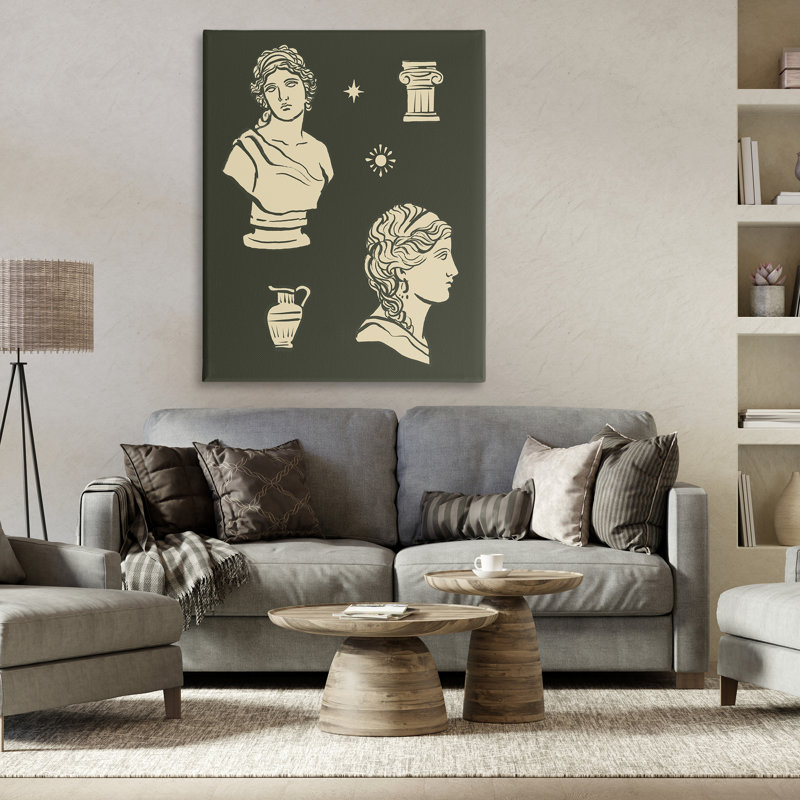 Art mural moderne sur toile, par Victoria Barnes, H 48 po x l 36 po
