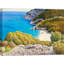 3AD6452 Sunny Mediterranean Bay by Adriano Galasso - Wrapped Canvas Painting-1090212061
