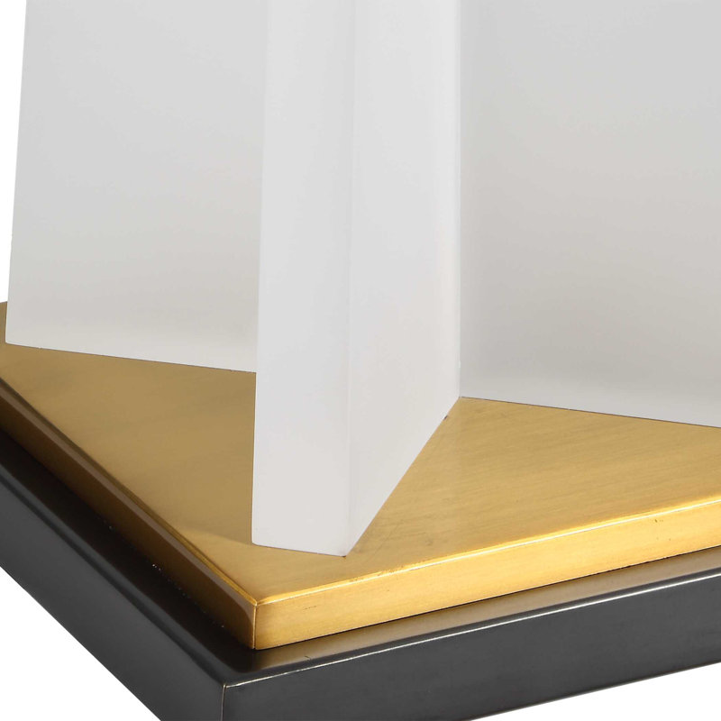 Uttermost Rosin White Floor Lamp