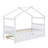 Wooden House Bed With Trundle Bed-1586855604