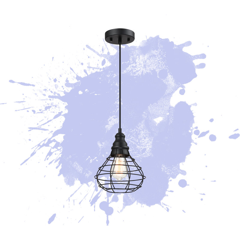 Luminaire suspendu géométrique 1 lumière
