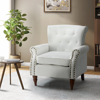 Anite 29.5" W Tufted Polyester Armchair