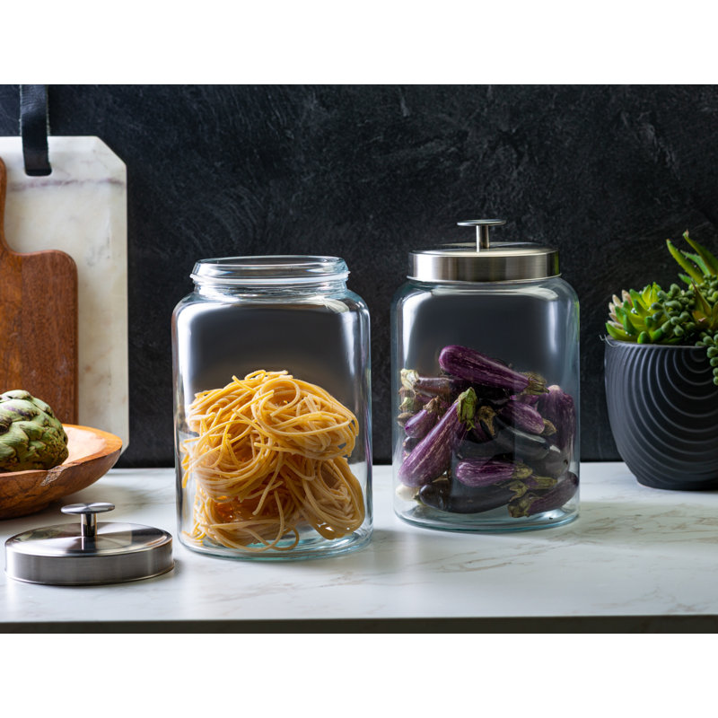 Glass Jar - Set of 2