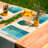 Polyester Abstract Rectangle Placemat