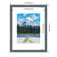 Gavazova Blue Wood Picture Frame with Mat-297864912