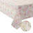 Burcks Rectangle Floral Polyester Tablecloth