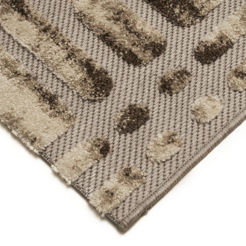 Rainsburg Abstract Indoor / Outdoor Area Rug, Rectangle 120cm x 170cm