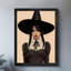 «Black Goded Vintage Goddess of Magic», impression murale de style rétro-289758952