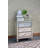 Rosaria 24'' W Glass Nightstand