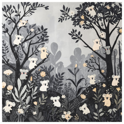 Rideaux de douche Koalas In Forest