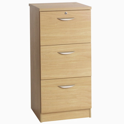 Effie 48cm Wide 3 -Drawer File Cabinet