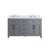 Amelia 60'' Double Bathroom Vanity with Engineered Stone Top-928890427