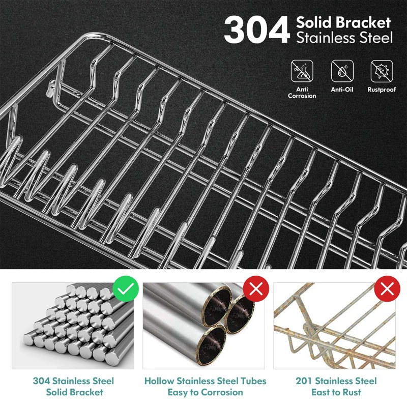 Rishan Two Tier Dish Rack