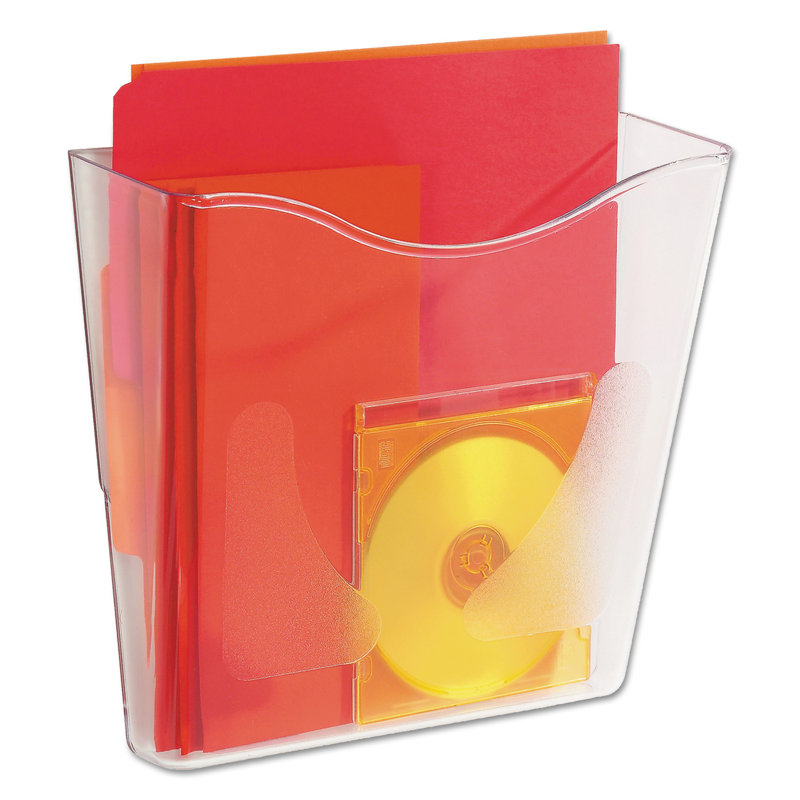 Deflect-o® Euro-Style DocuPocket® Portrait Wall Fi PVC / Vinyl Wall File Pockets