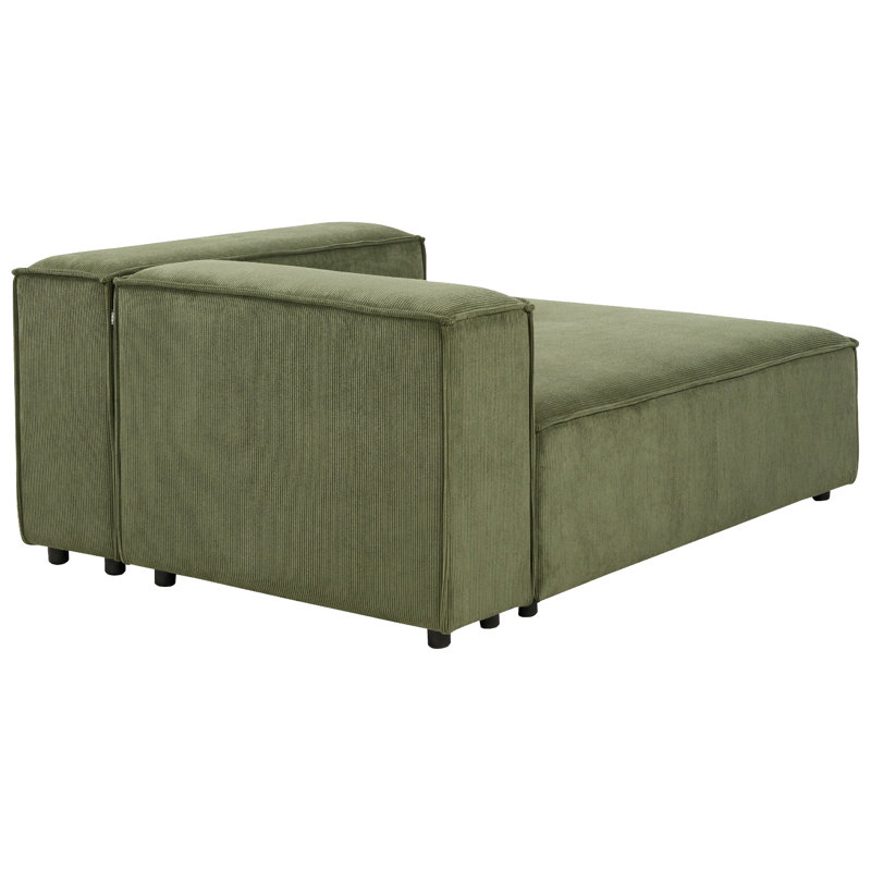 Caldicot Upholstered Chaise Lounge, Left Hand Facing