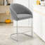 Tabouret de comptoir rembourré Chylee-220024229-221248209