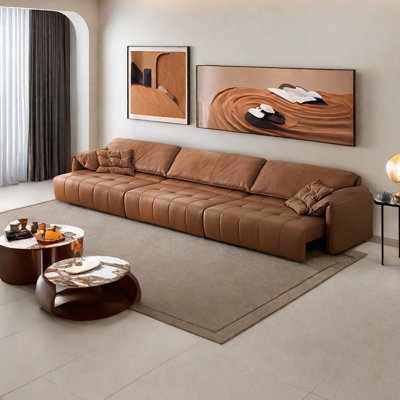 Multi-functional telescopic electric sofa