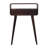 Solid Wood Mini Curved Console Table-1779982799