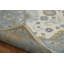 Hand Knotted Wool Ivory/Blue Area Rug-25110172-125942568