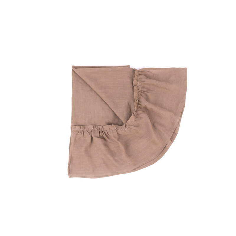 Housse de couette 100% lin Calie - très grand, Housse de couette très grand, Brun