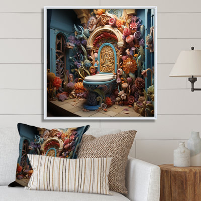 " Toilet Whimsical Wonderland I "