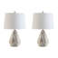 Ensemble de lampe de table 21 po Crichton Seashell
