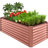 Rosonda Outdoor Metal Raised Planter Box-127370194-127370207