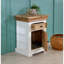 Laronda Solid Wood Sled End Table