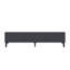 Meuble télé 70,9 po x 17,7 po x 12,4 po Modern Anthracite | 100% panneau de particules enduit de mélamine, épaisseur: 0,7 pouce | Conception murale, concept rayé | Élégant et fonctionnel pour les salons et les espaces multimédias-114228240