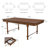 78.74'' Farmhouse Dining Table With Drawer-547040973