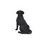 Statue Noble Labrador assis-1866029696