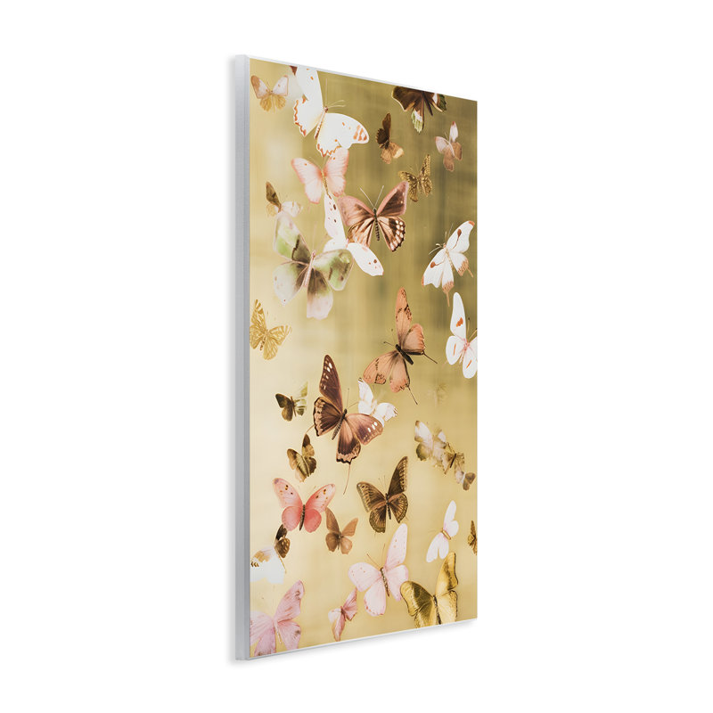 "Papillon Butterfly Array", art mural par Petal Prints Design, H 15 po x l 10 po