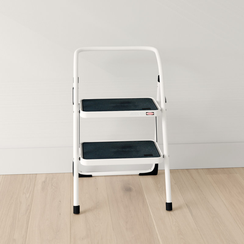 2 - Step Steel Folding Step Stool