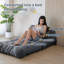 Canapé-lit modulaire convertible de 33,5 po avec capitonnage pour espaces compacts - aucun assemblage requis-899839492