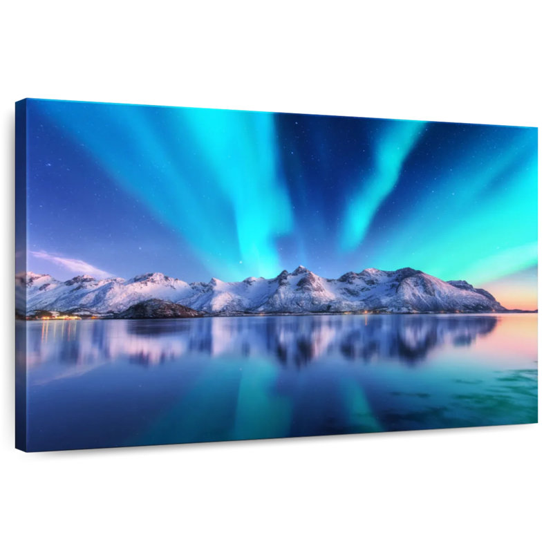 Alvord Amazing Aurora Borealis, 34" H x 51" W