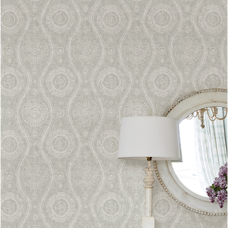 Rouleau de papier peint l 33 pi x p 20,5 po, Gris