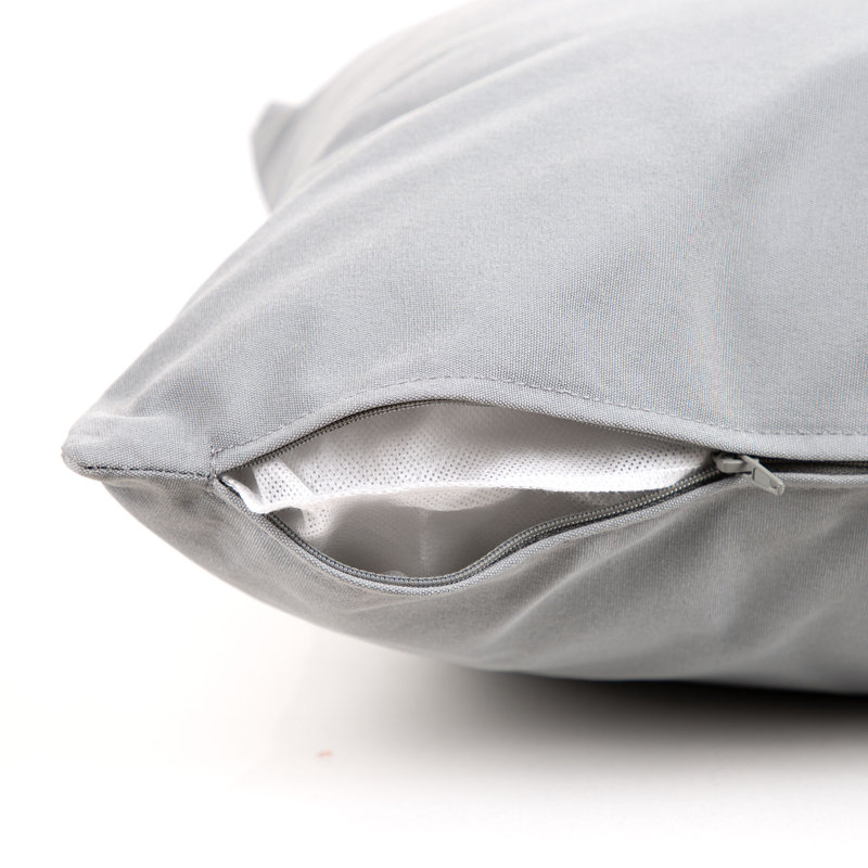 Soleil Rectangle Indoor/ Outdoor Cushion, Silver