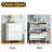 Slim Shoe Cabinet With Flip-Top Drawers-1245842837