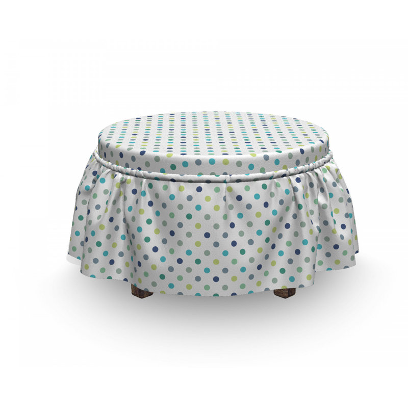 Box Cushion Ottoman Slipcover