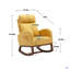 Chaise de chambre de bébé à bascule avec dossier haut pour le salon-1763804524