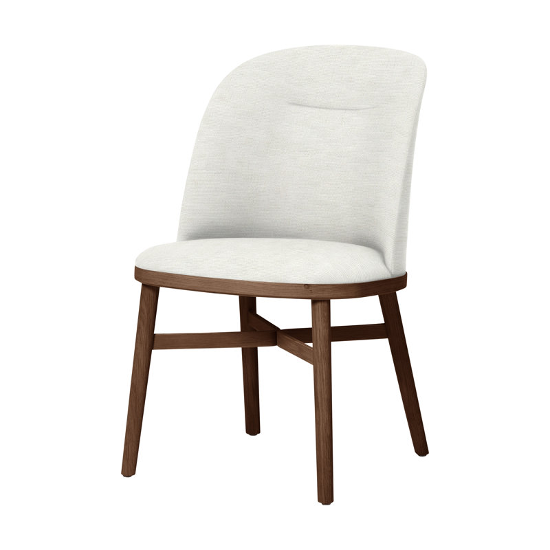 Chaise de salle à manger Bund de Neri & Nu, Noyer naturel, L493 Naturel Sanfor 0023