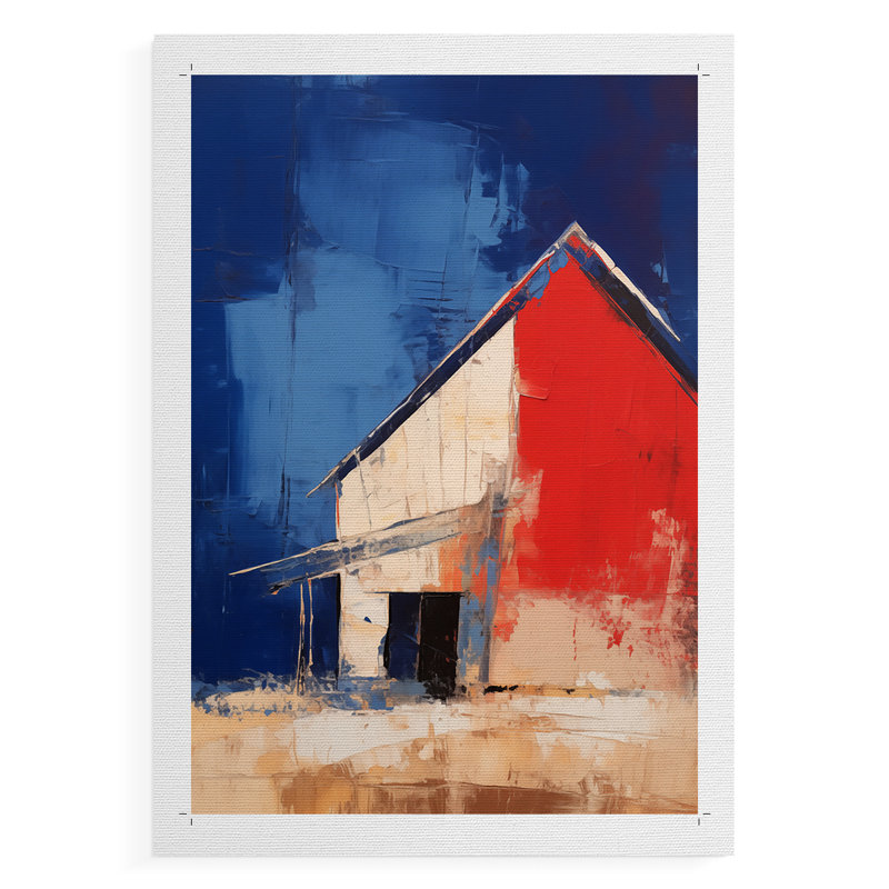 Paysages série Cxxv - impression sur toile seulement - non encadrée, H 48 po x l 32 po