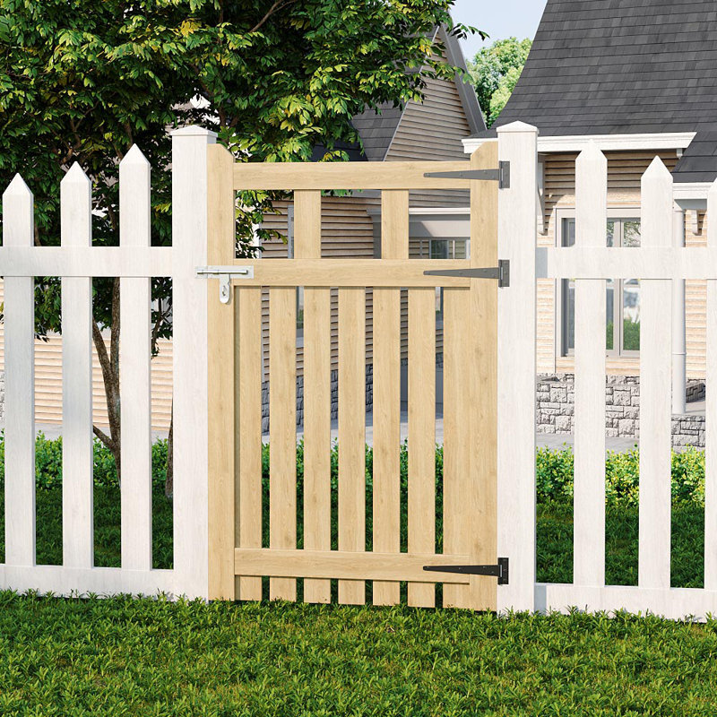Bargman Gate Fencing with 1 Panel(s) Included, 10 ft. H x 6.4 ft. W