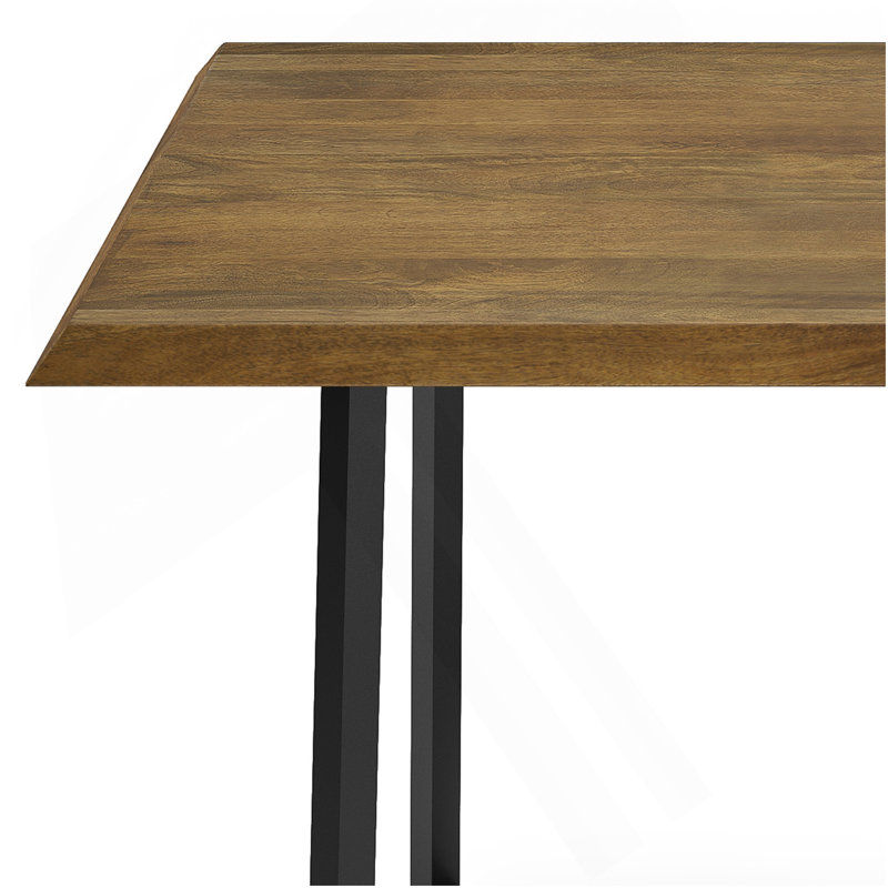 Watkins Dining Table In Light Brown, Light Brown