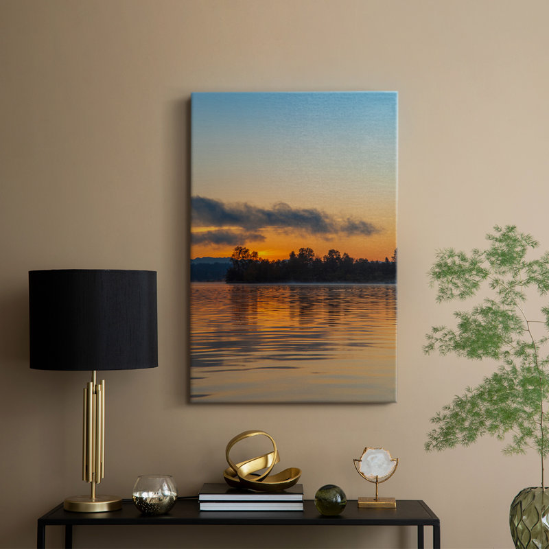 Or fondu - Cavas enveloppés de galerie, H 36 po x l 24 po