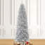 Josalee Slender Silver Tinsel Pine Christmas Tree-2041501255