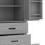 Armoire de rangement pour salle de bain avec espace de rangement multifonctionnel, tablette réglable-845719475