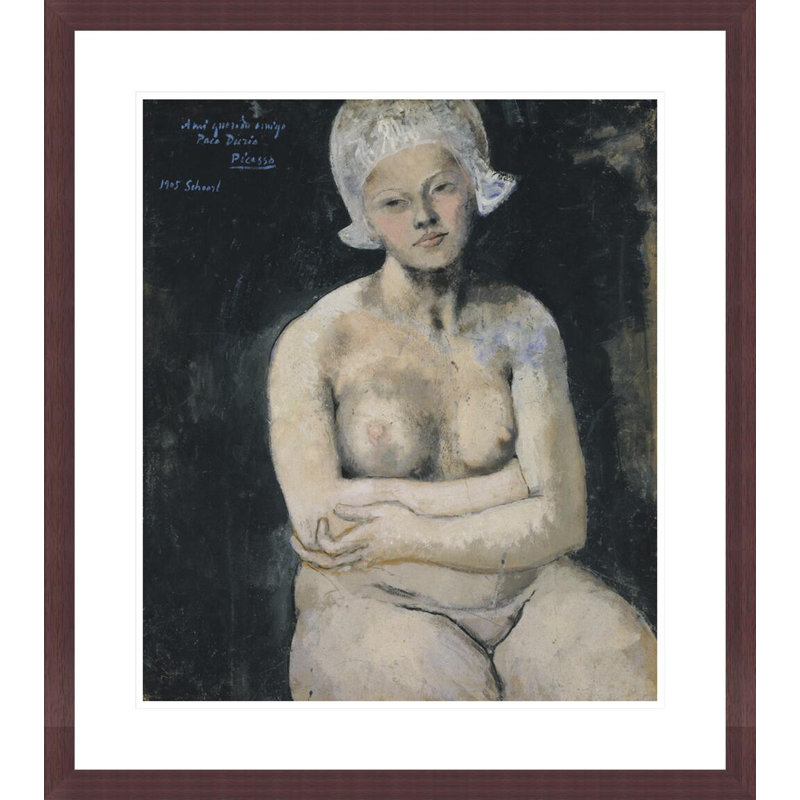 Pablo Picasso - estampe numérique encadrée, H 26,39 po x l 23,5 po